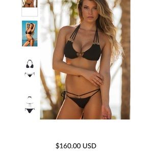 Plumeria black bikini  🌟